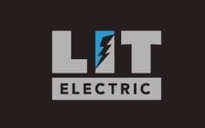 lit logo square light